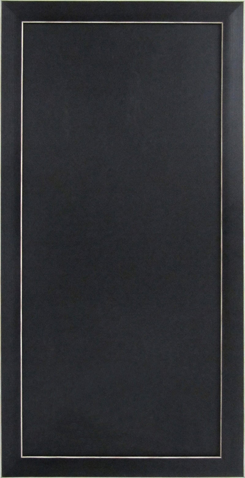 DesignOvation Wyeth Framed Magnetic Chalkboard, Black - Image 1